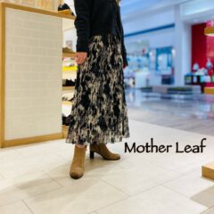 【SALE】Mother Leaf(マザーリーフ)♡人気レザーブーツもお買い得です!!